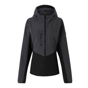 Regatta Professional Womens/Ladies Ada Stretch Soft Shell Jacket / Slate Grey/Bl